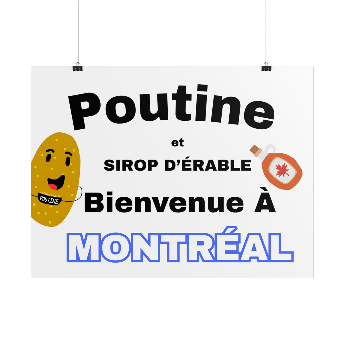 Poutine Et Sirop d'érable