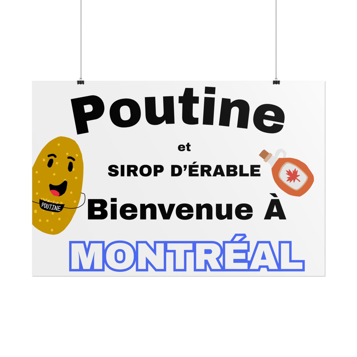 Poutine Et Sirop d'érable