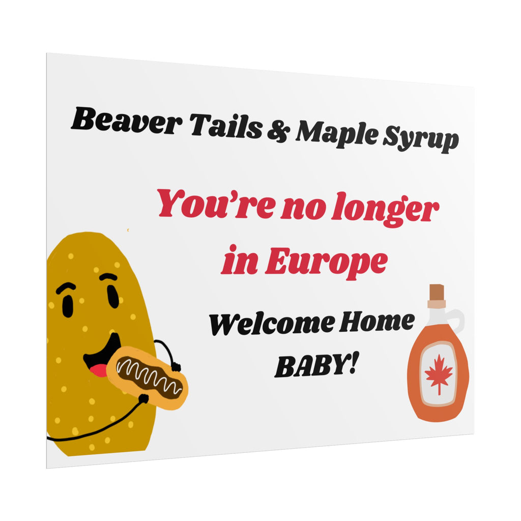 Beaver Tails & Maple Syrup