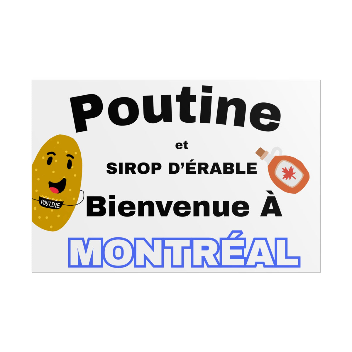 Poutine Et Sirop d'érable