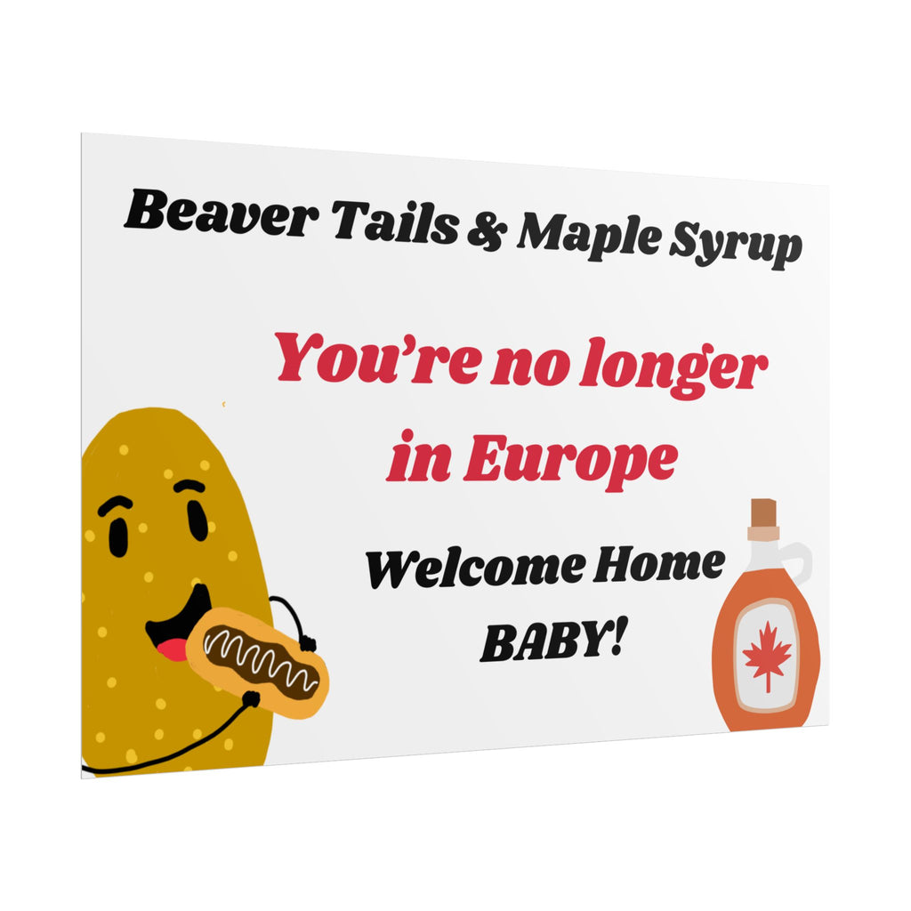 Beaver Tails & Maple Syrup